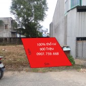 Chần chừ là mất lô  đất chính chủ 100% thổ cư 900 triệu, 90m2